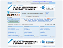 Tablet Screenshot of english-test.net