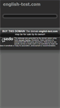 Mobile Screenshot of english-test.com